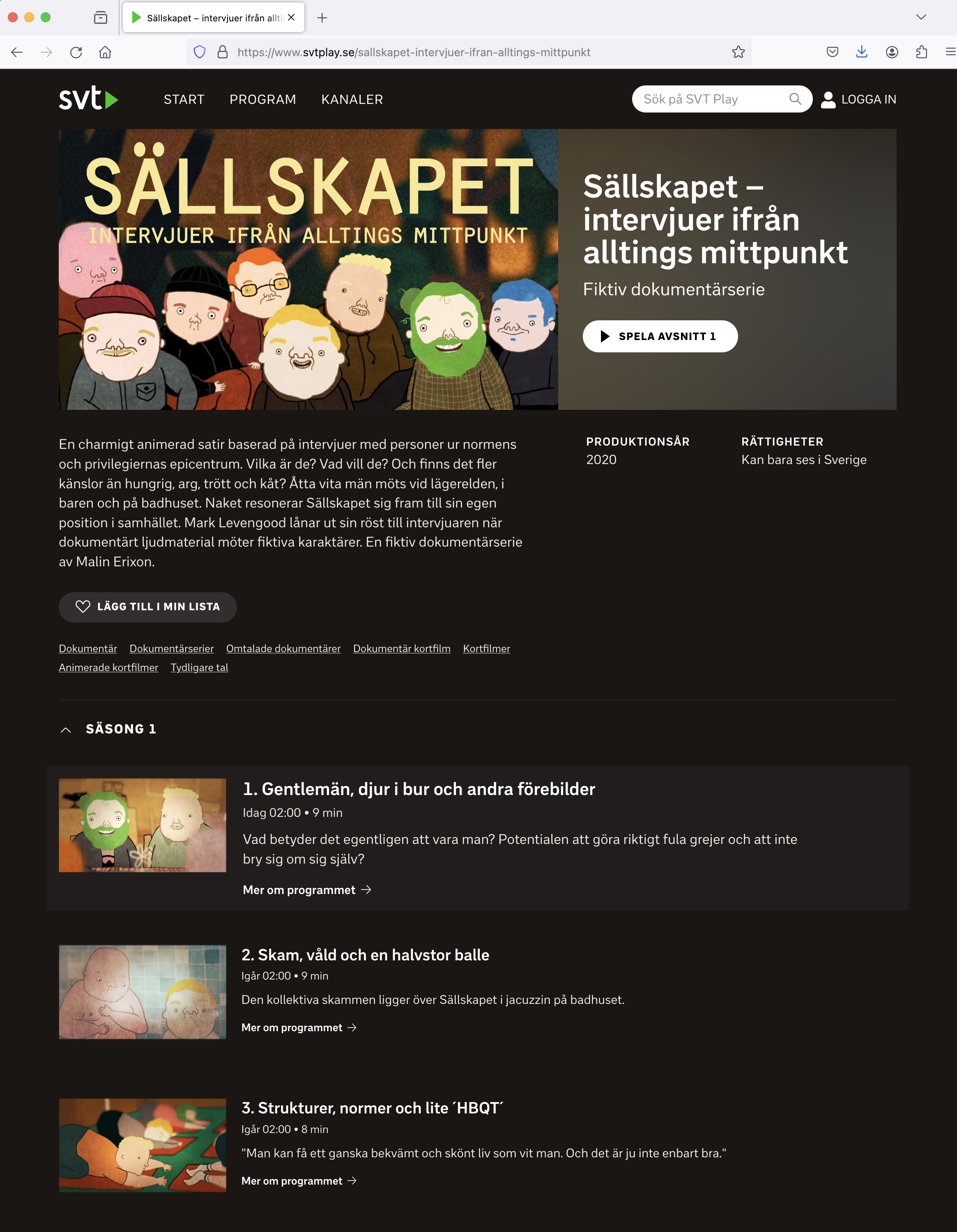 Sällskapet SVT Play
